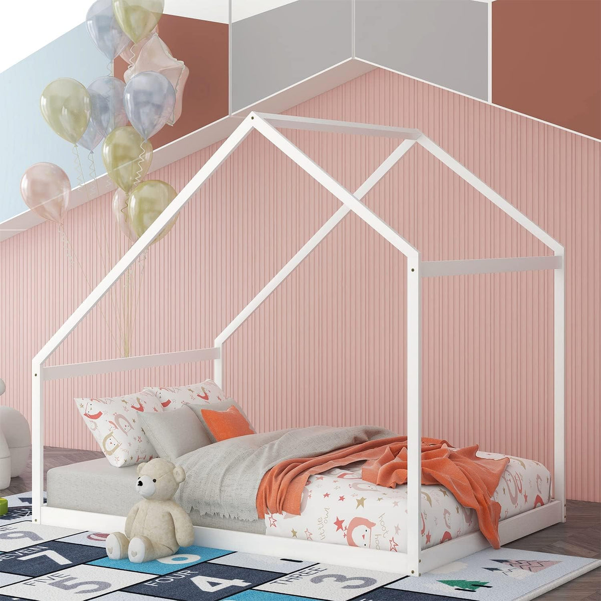Gray Wooden Twin Size Daybed with Trundle Y69008