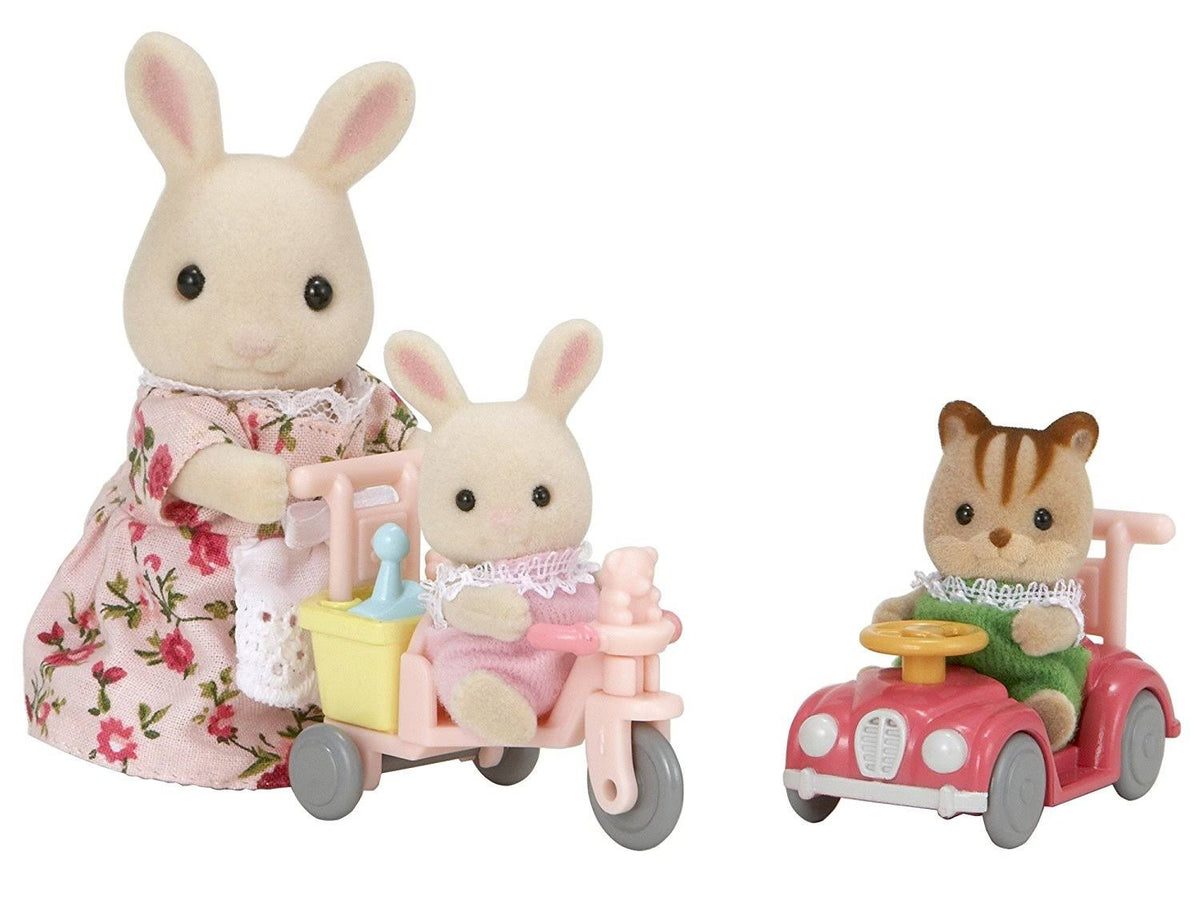 Baby Car and Tricycle Ride Ons with Mother U57292