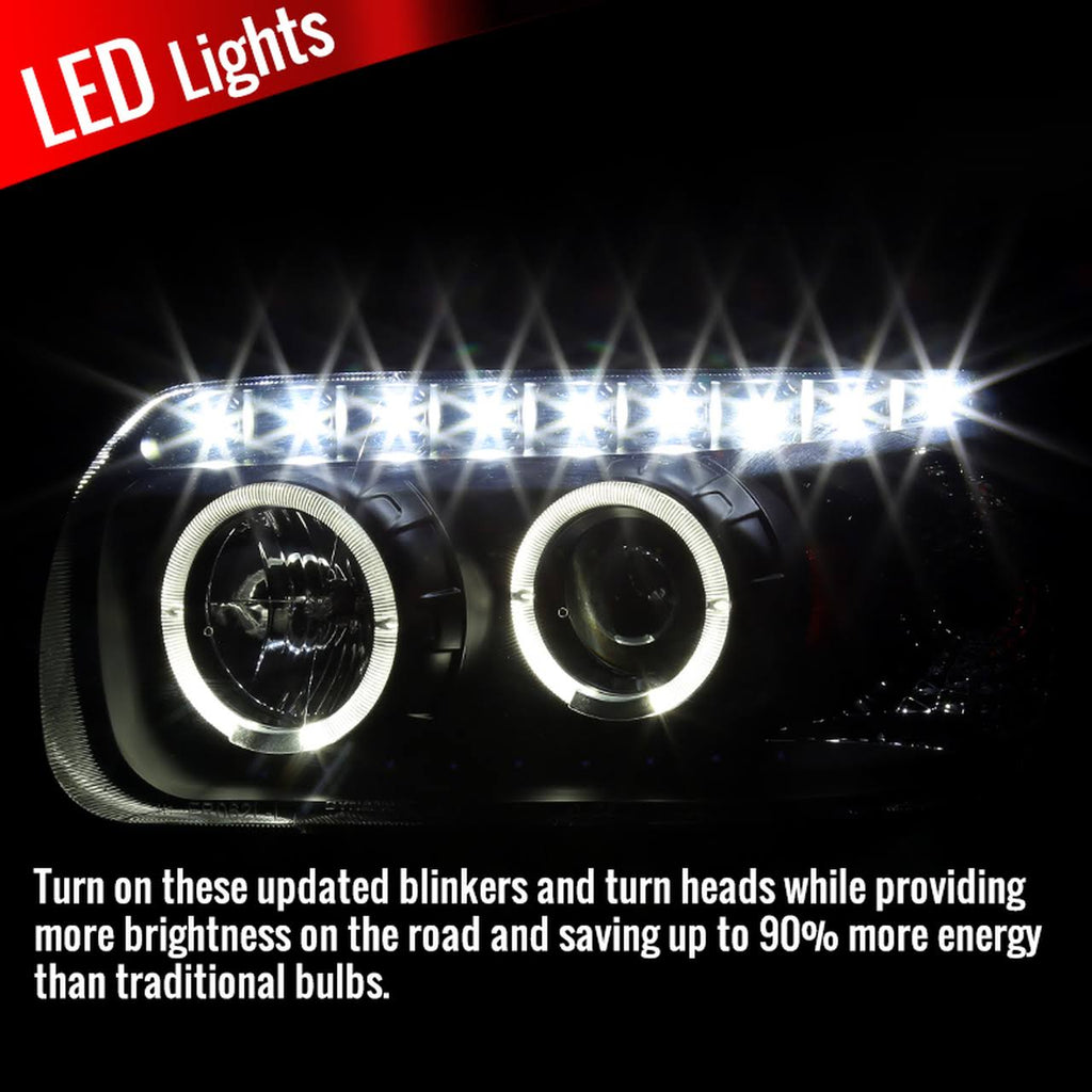 Black Projector Headlights B507439
