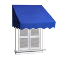Blue 8 ft Window Door Awning Canopy G624