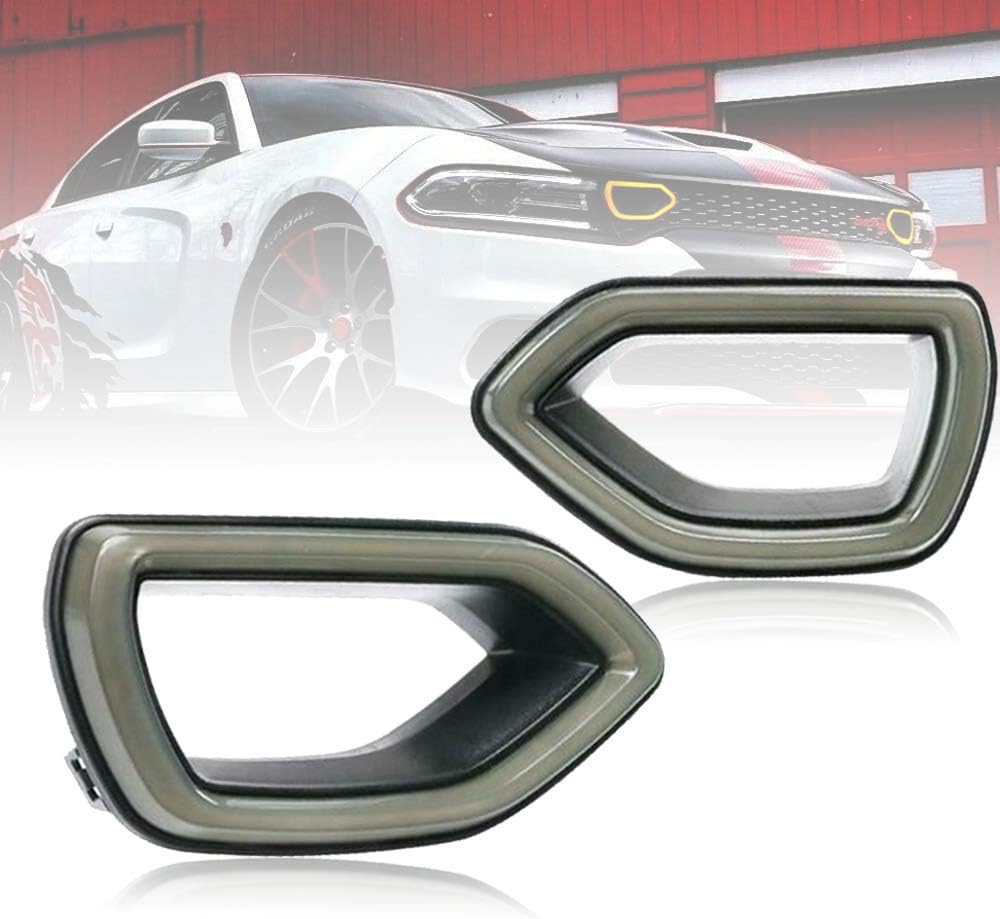 Smoked Grille Light Assembly, Front LED White & Yellow Lights, Pack of 2 L4835