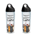 24 oz Water Bottle with Lid, 2 Pack Q582