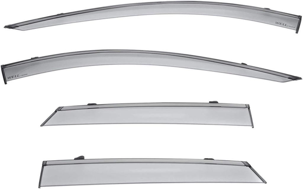 Window Visors with Black Trim G225737