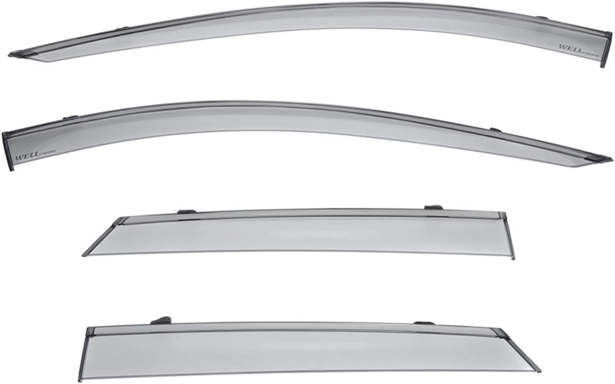 Window Visors with Black Trim G225737