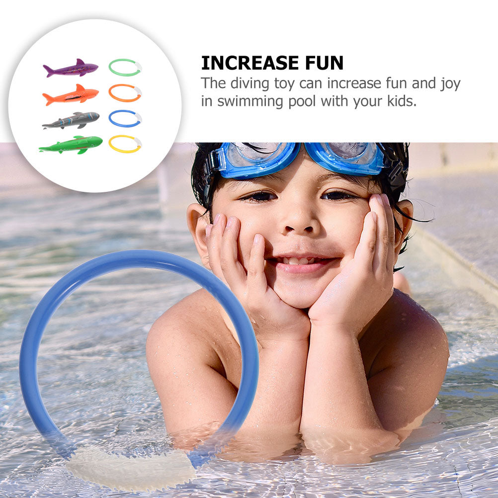 3 Sets Plastic Diving Toys for Kids Pool U558
