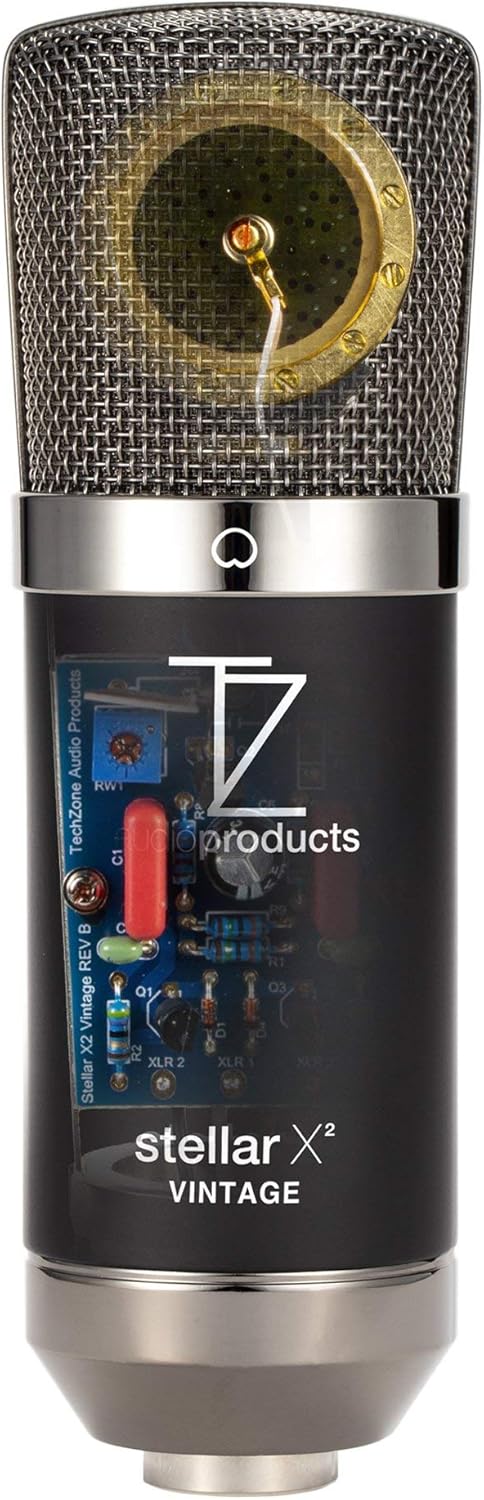 Vintage Large-Diaphragm Cardioid Condenser XLR Microphone H189