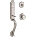 Full Dummy Handleset with Traditional Knob in Satin Nickel K370163
