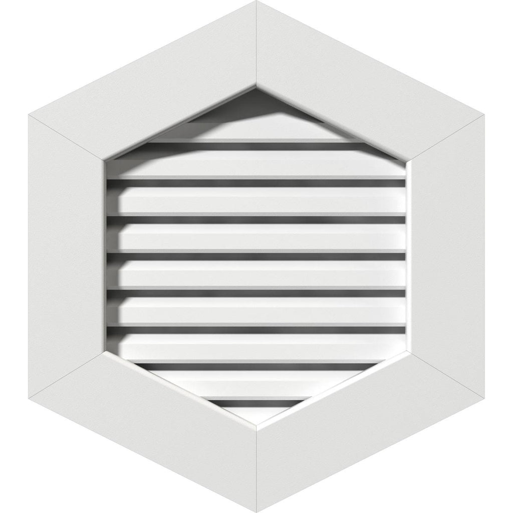 Vertical Peaked Gable Vent H100