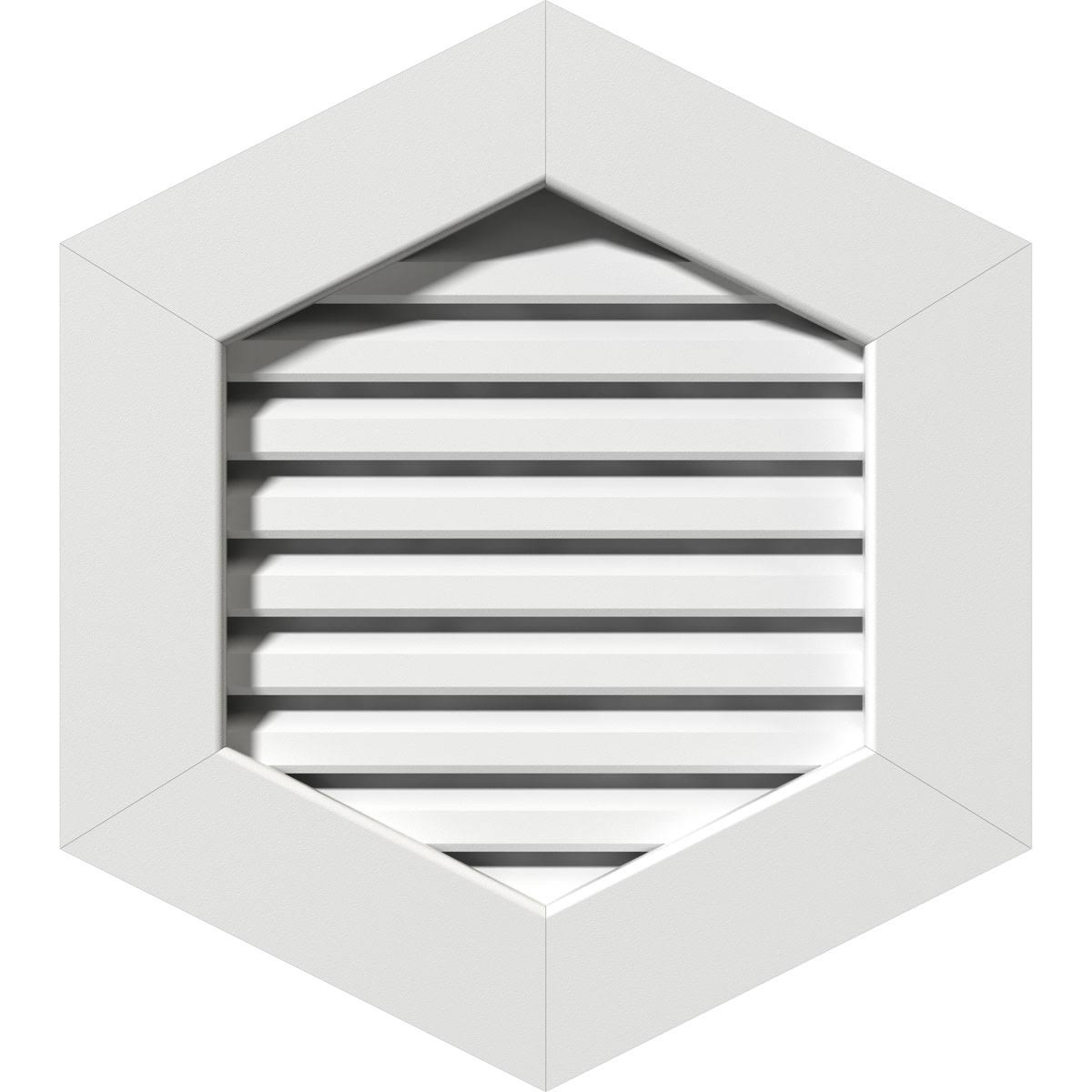 Vertical Peaked Gable Vent H100