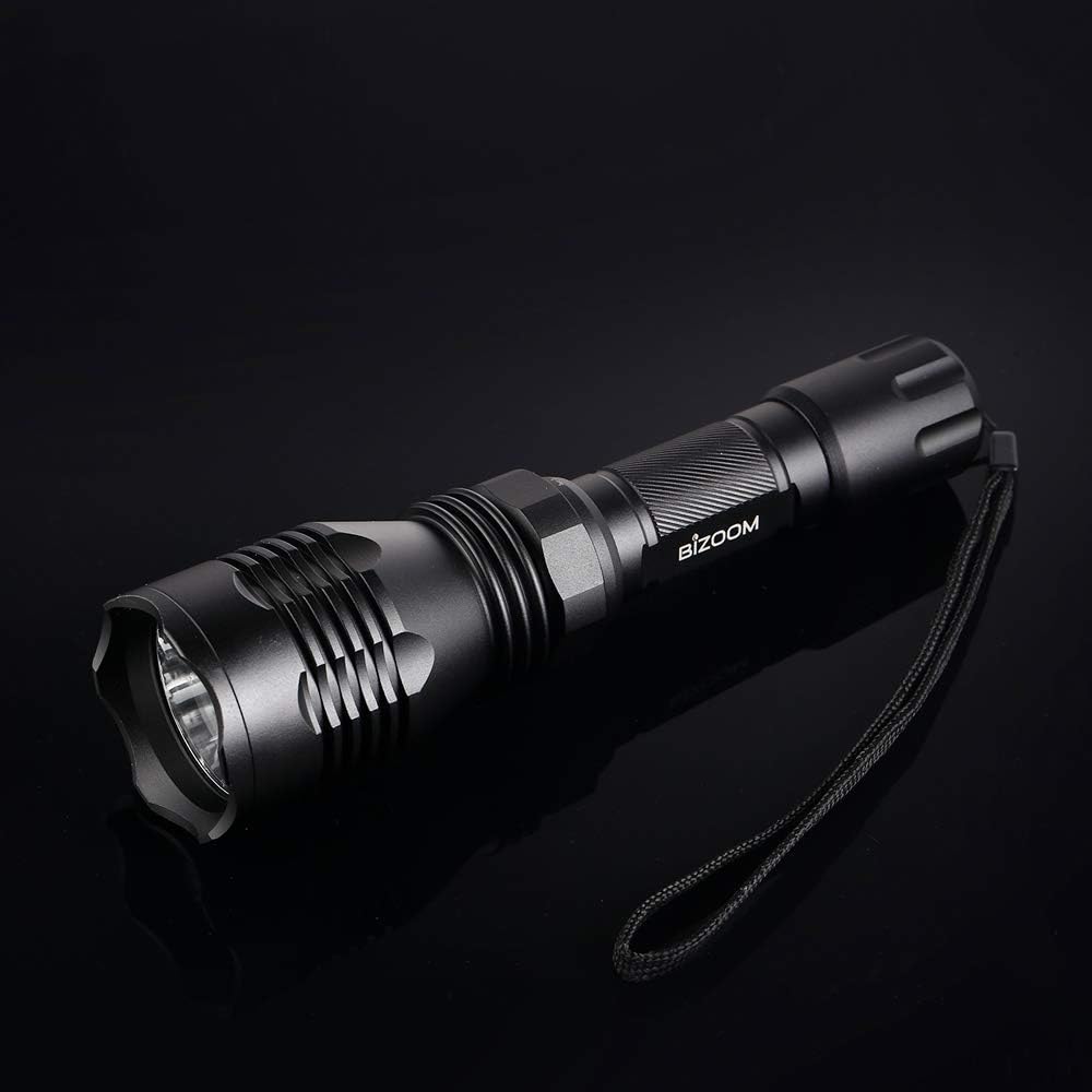 Red Green Hunting Flashlight with Pressure Switch, Pack of 2 P8507