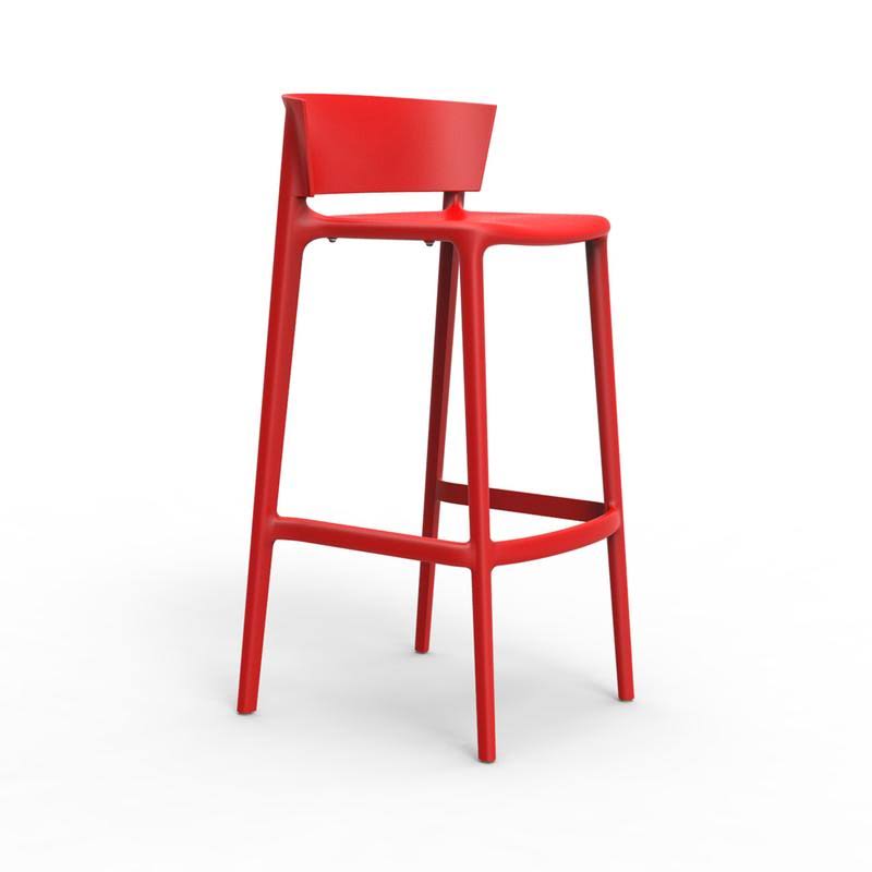 Red Patio Bar Stool H56009