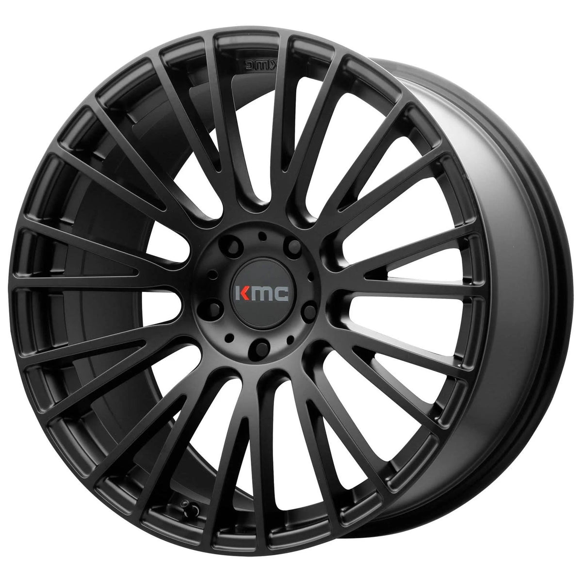 18x8 5x112 Satin Black Impact Wheel D24638