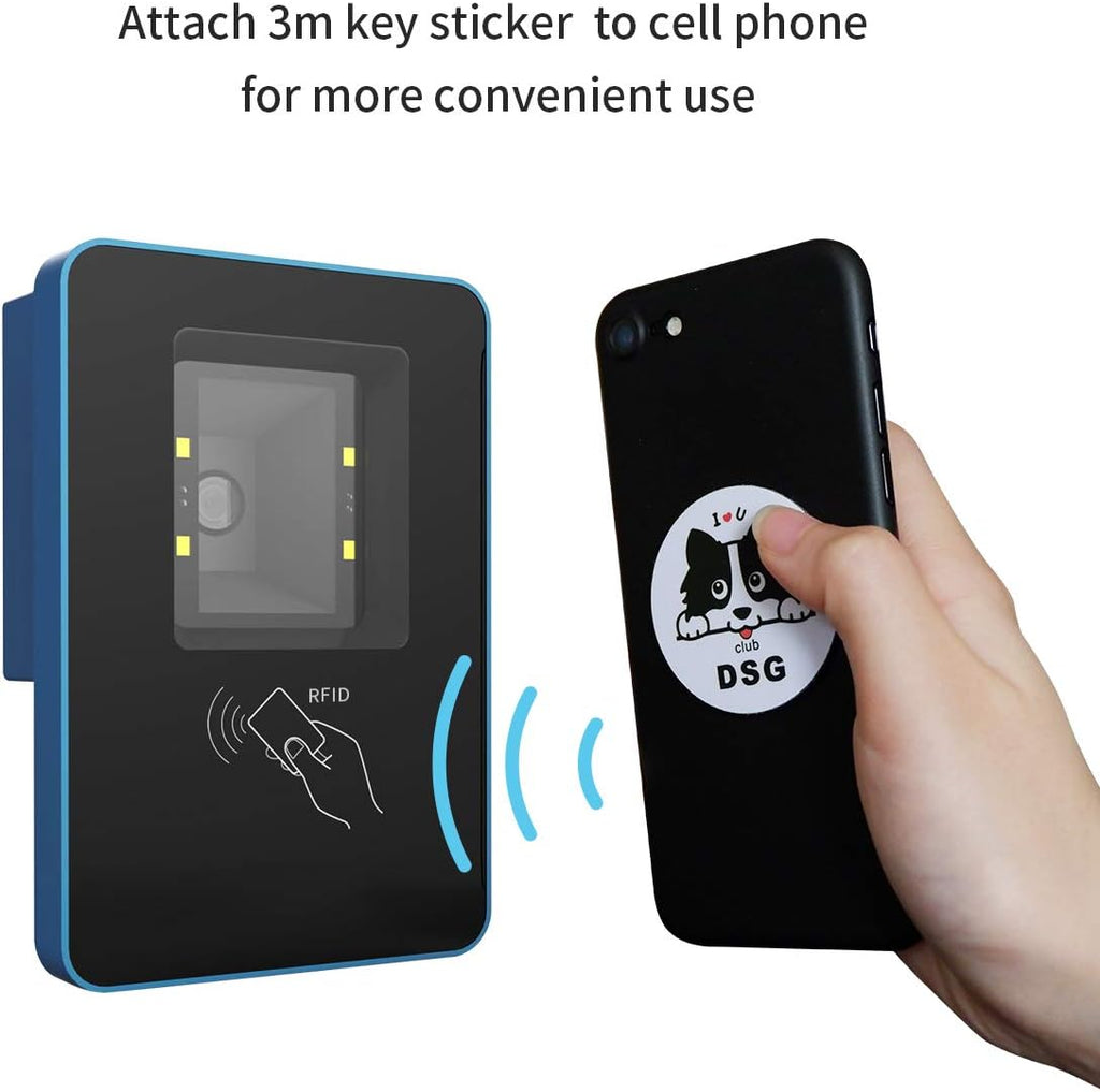 RFID 125KHz Card Reader Writer with EM4100 Chip Card, Key-fob 5pcs, Blank Card 5pcs K97335