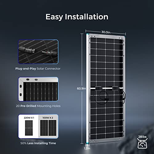 250W Bifacial Solar Panel W5920