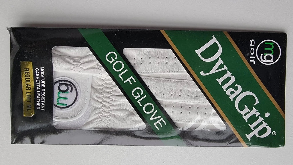 White Leather Golf Glove 2-Pack W927