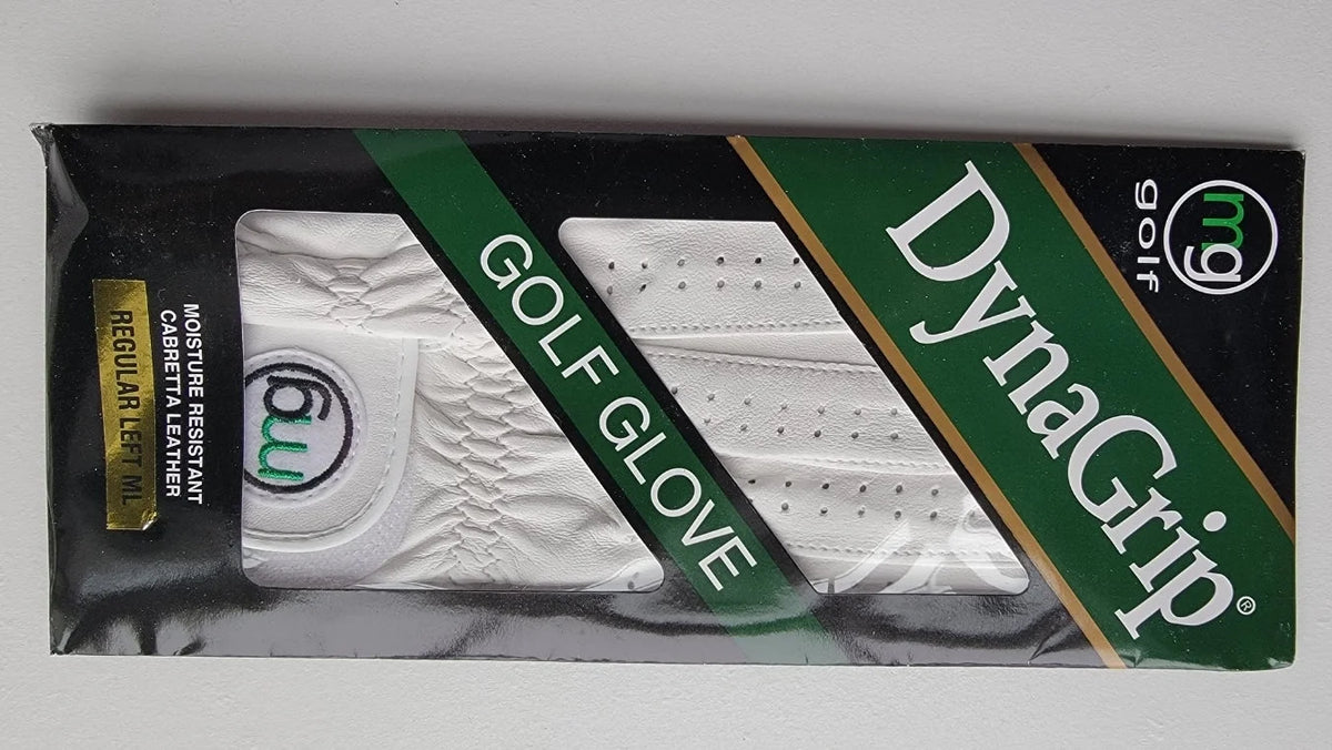 White Leather Golf Glove 2-Pack W927