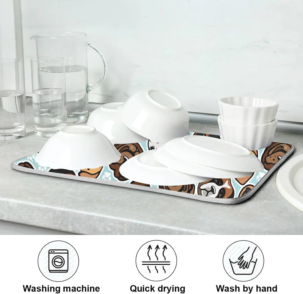 18" × 24" Microfiber Absorbent Drying Mat J2850