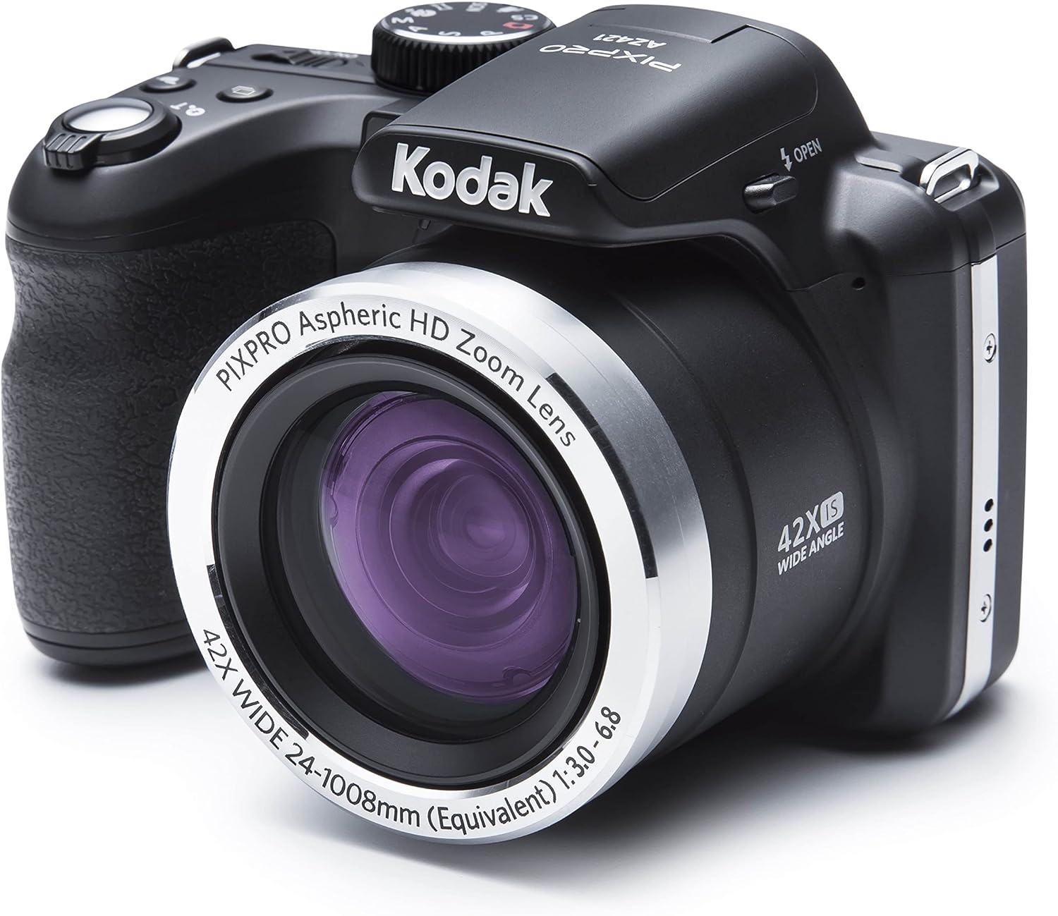 16MP Digital Camera with 42X Optical Zoom and 3 LCD Screen (Black) N99559