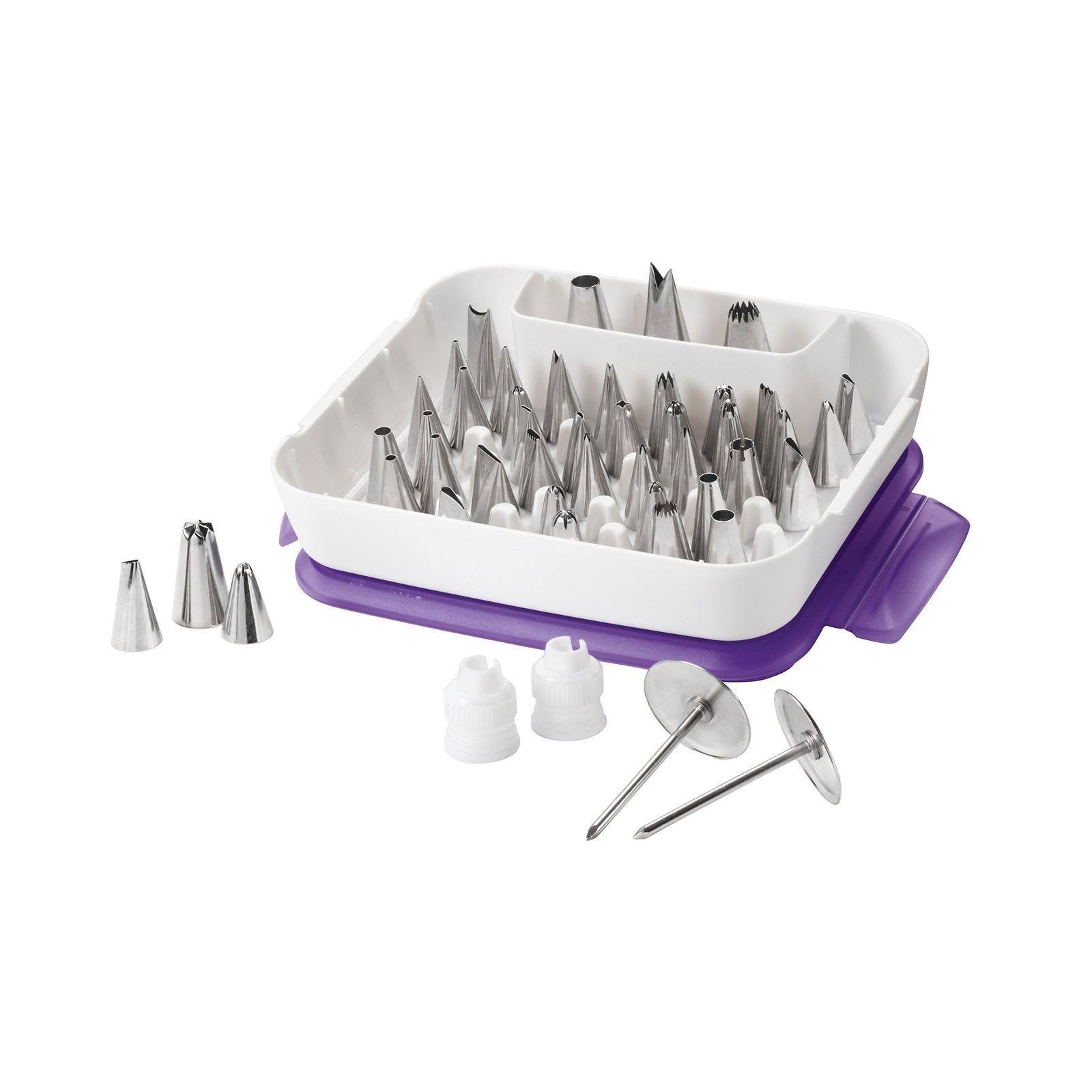 55-Piece Cake Decorating Tip Set O8118