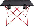 Lightweight Folding Camp Table with Cup Holders P60760