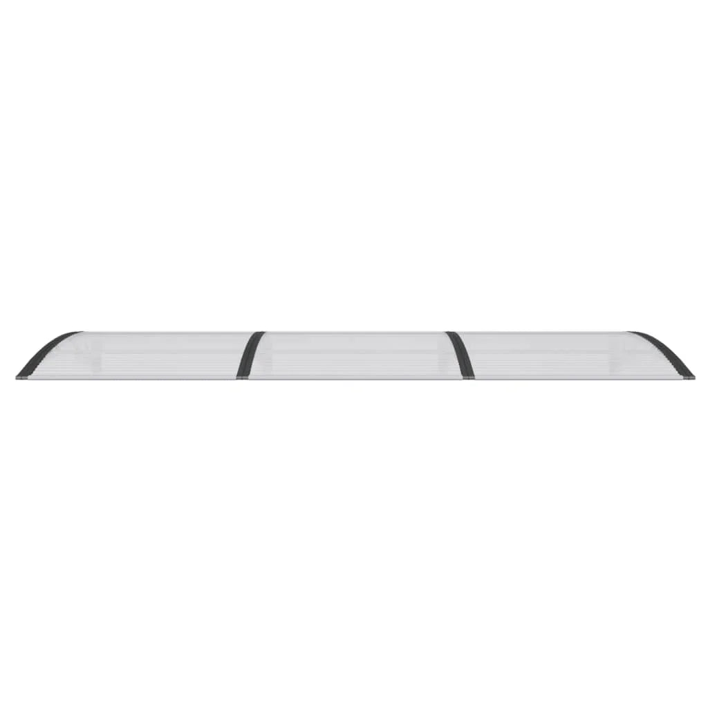 Black Polycarbonate Door Canopy N4677