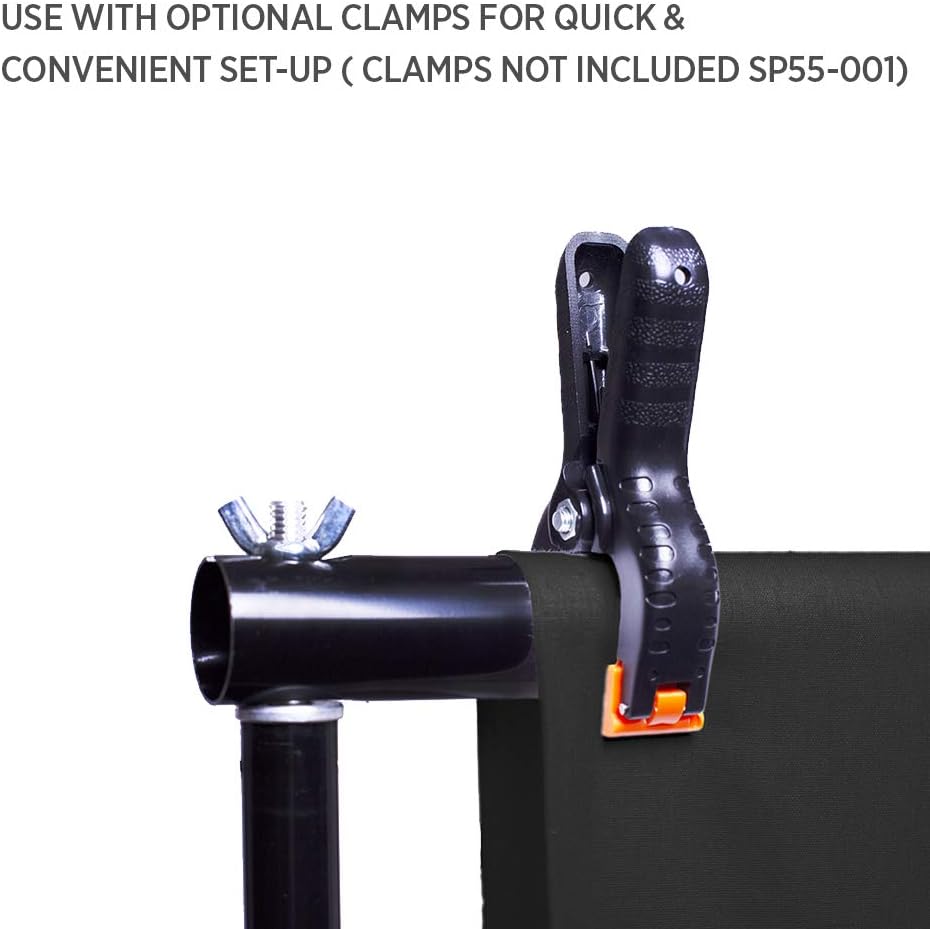 10'x12' Studio Lighting Kit with 3 Softbox Lights and Carrying Case V504381