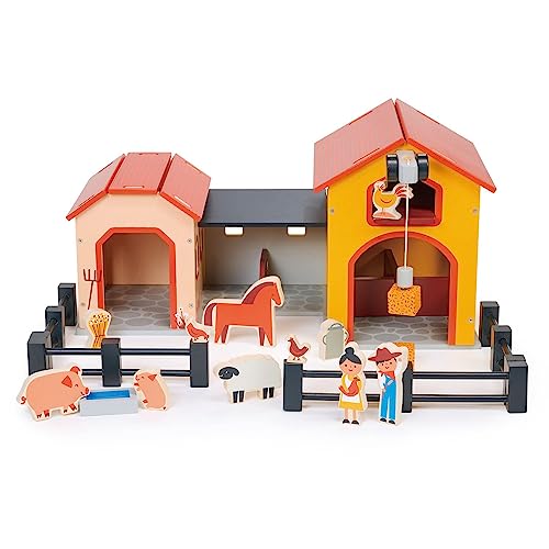Billy'S Barnyard Farm Ranch Toy Complete Playset G881305
