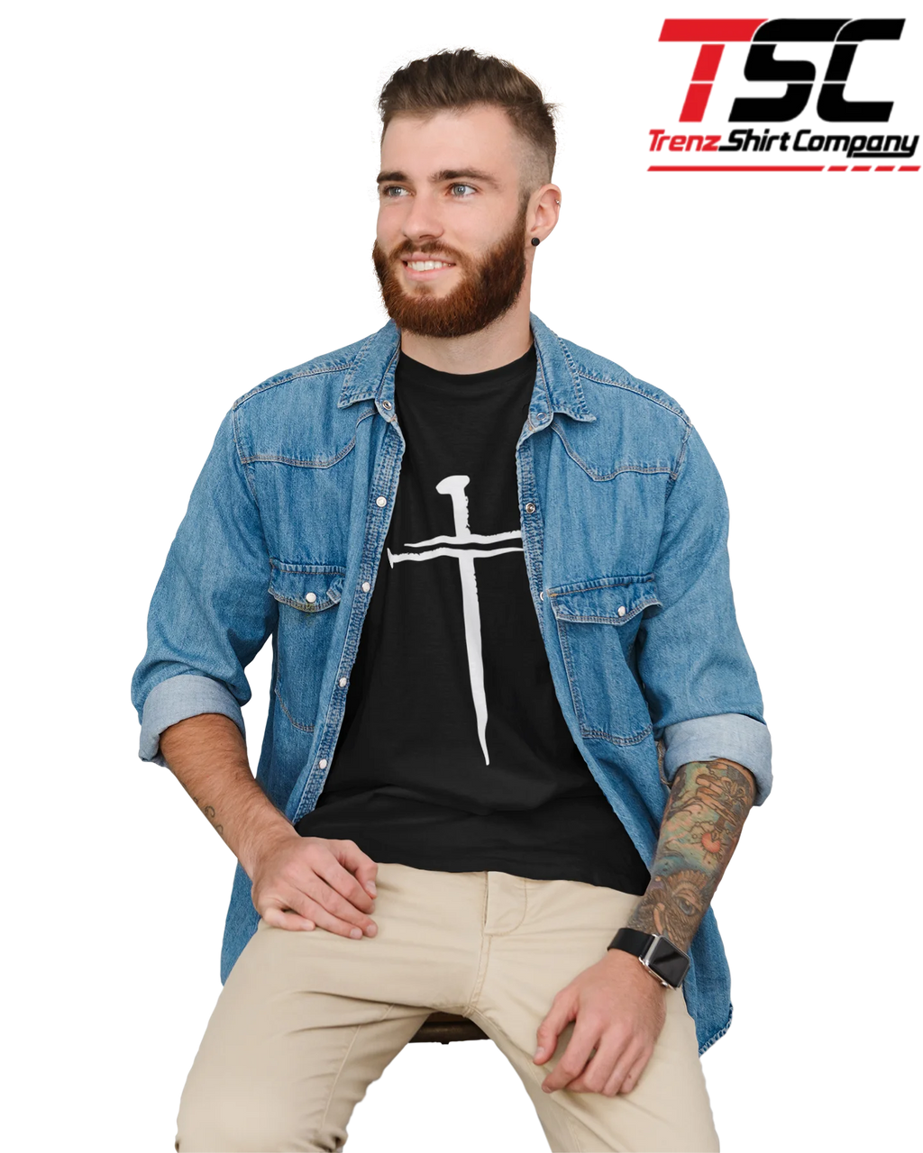 Black Short Sleeve Graphic T-shirt K2159