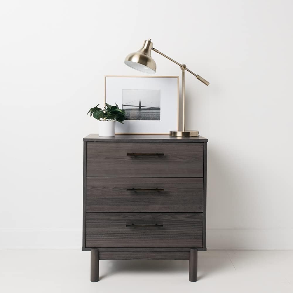 6 Drawer Dark Brown Dresser V442265