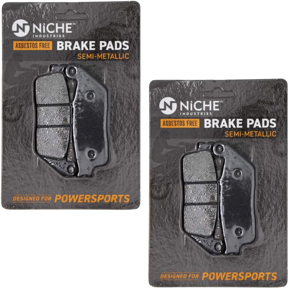 Semi-Metallic Brake Pad Set Pack of 2 C6374