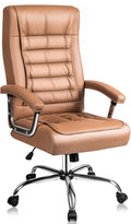 Khaki High Back Office Chair with Padded Armrest P610267