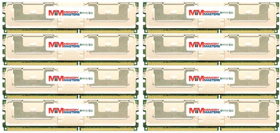 64GB (8x8GB) DDR2-800MHz PC2-6400 ECC FBDIMM 2Rx4 1.8V Fully Buffered Memory K824