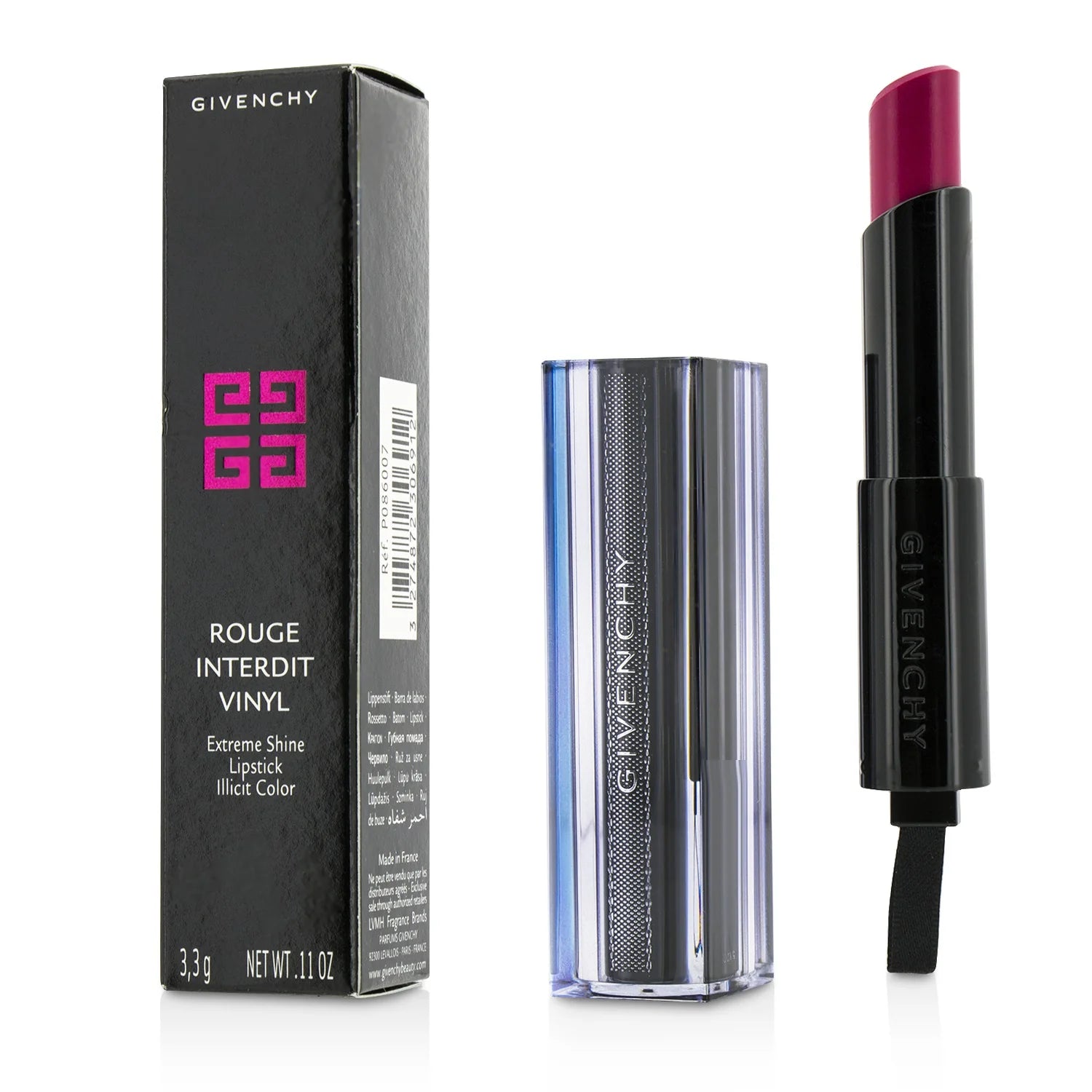 Rouge Interdit Vinyl Extreme Shine Lipstick 3.3g J318