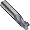 5/8x22 Diam Coarse Pitch 1-5/8x22 LOC 3 Flute Solid Carbide Corner Chamfer Roughing End Mill TiCN Finish H85717