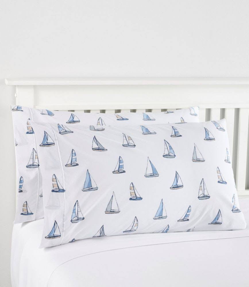 Blue Queen Size Percale Sheet Collection Z8736