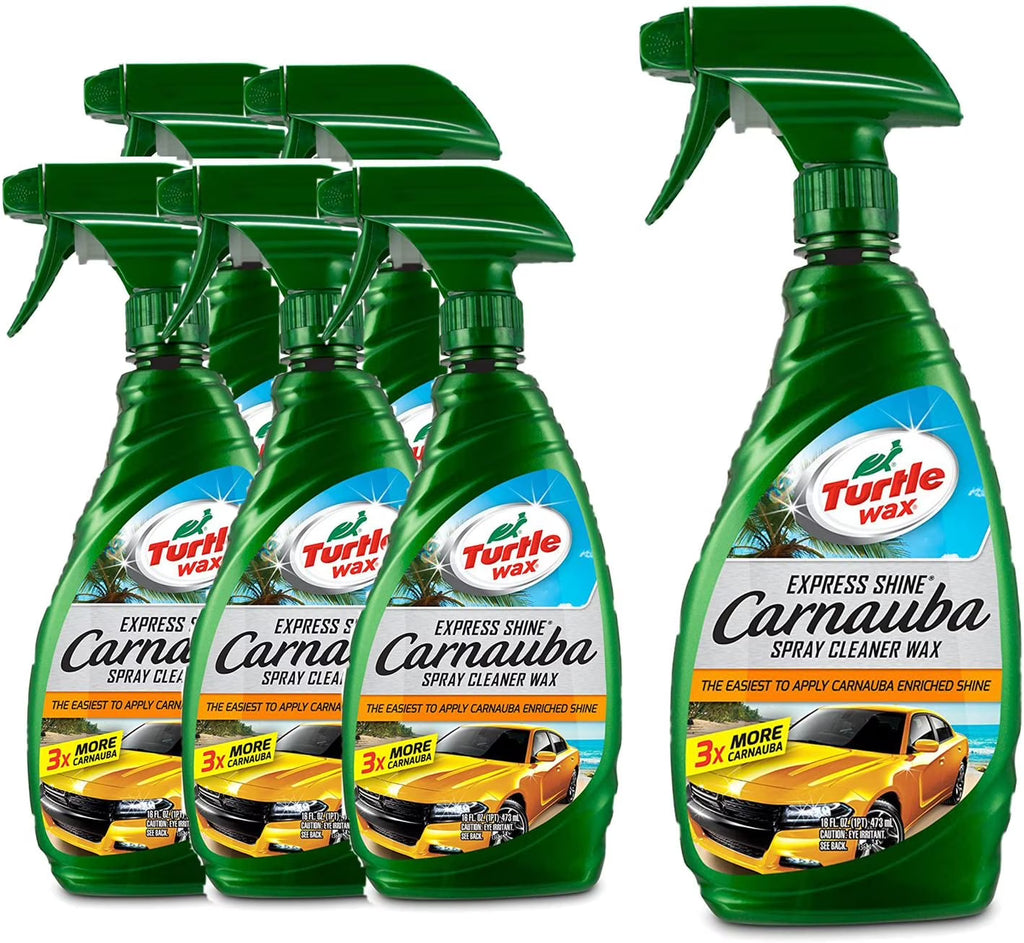 Carnauba Spray Cleaner Wax, 16 oz., Pack of 6 F9396