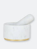 Marble Mortar and Pestle Set O1891