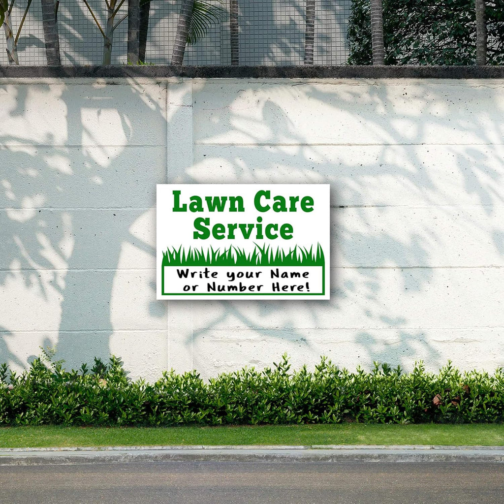 18x12 Single-Sided Screen Print UV-Ink Waterproof Yard Signs (25) Z650