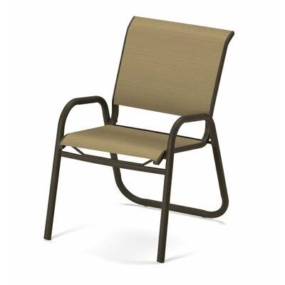 Stacking Patio Dining Armchair W7075