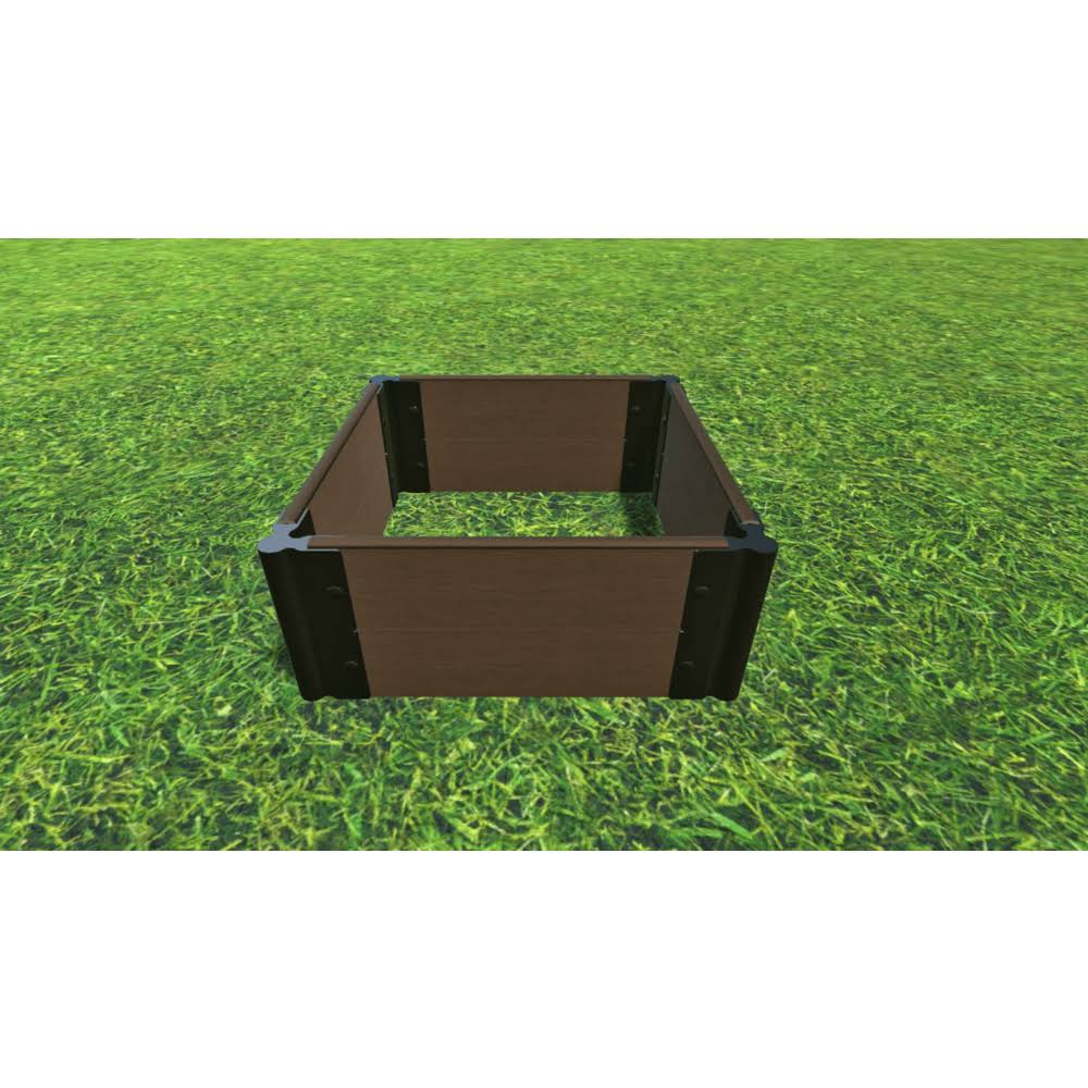 Tool-Free Uptown Brown Raised Garden Bed I26202