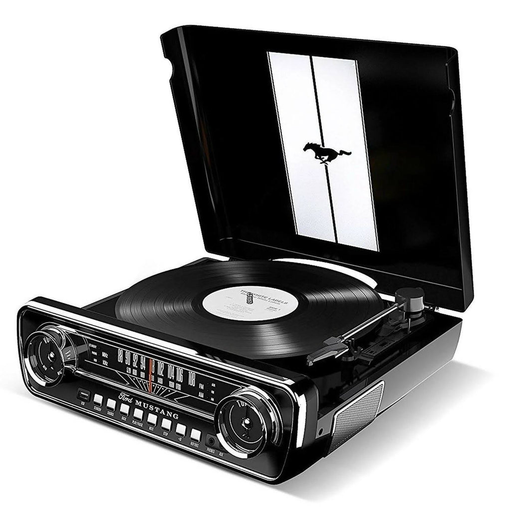 Black 4-in-1 Classic Music Center O8203