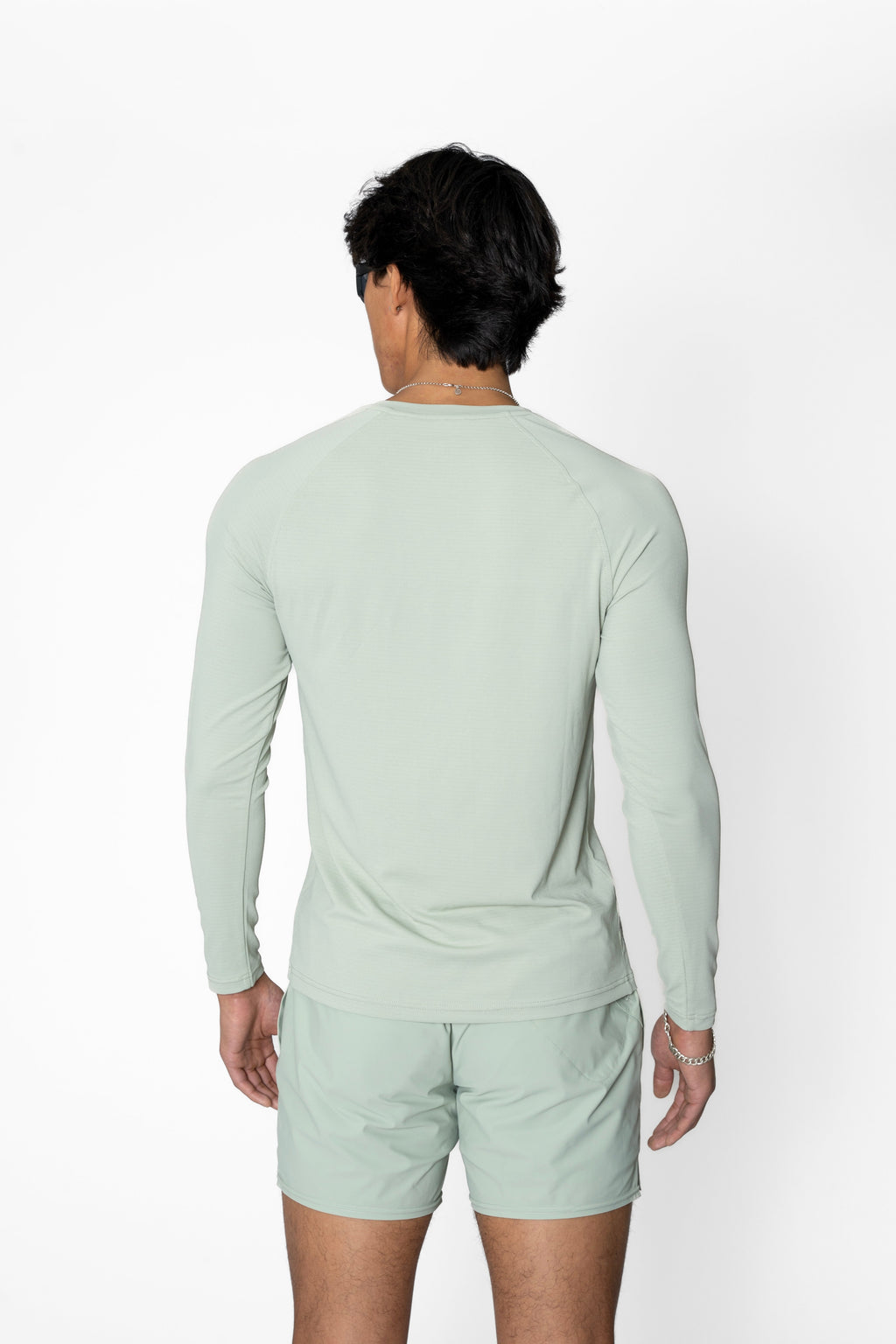 Essentials Long Sleeve Athletic Fitted Tee
