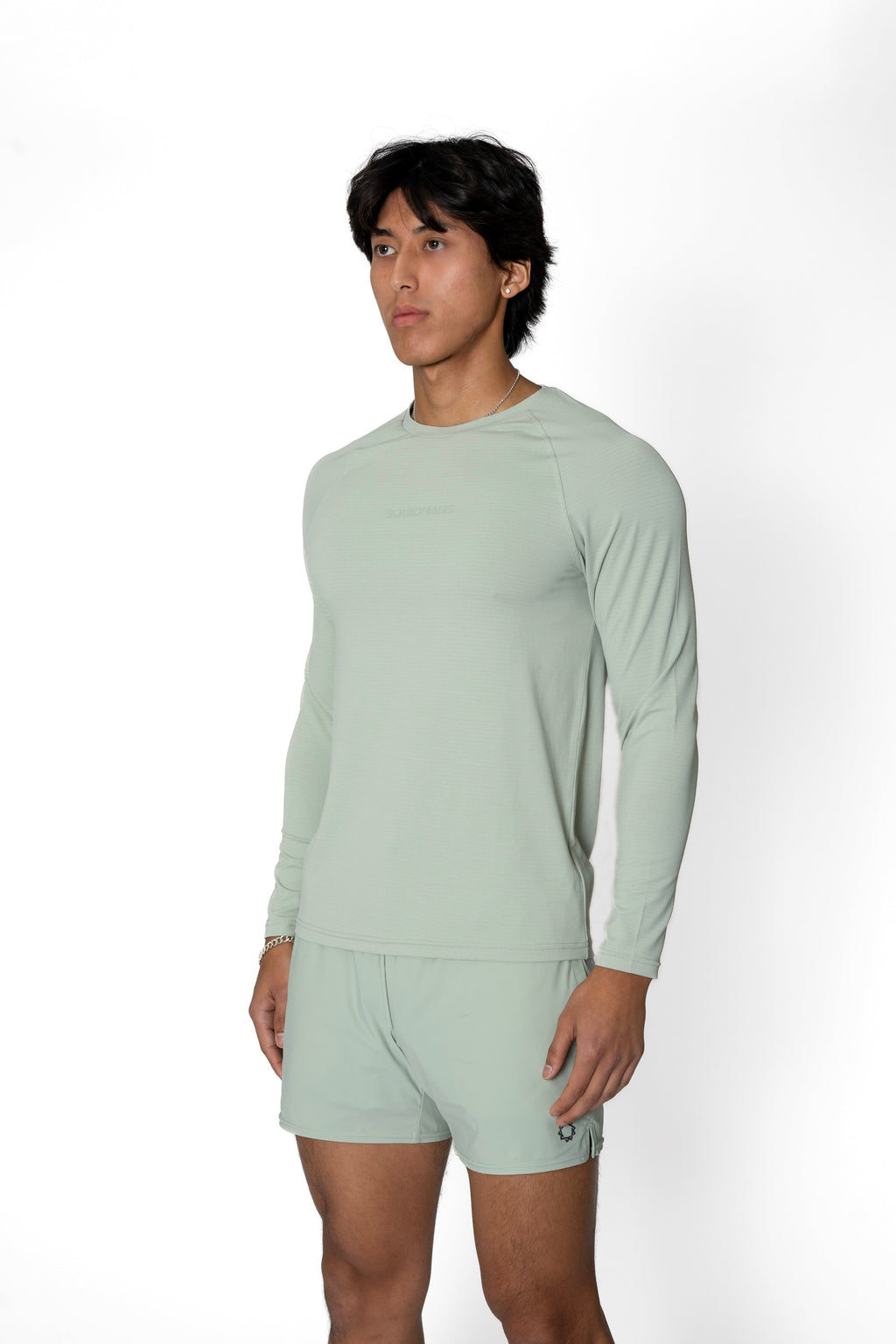 Essentials Long Sleeve Athletic Fitted Tee