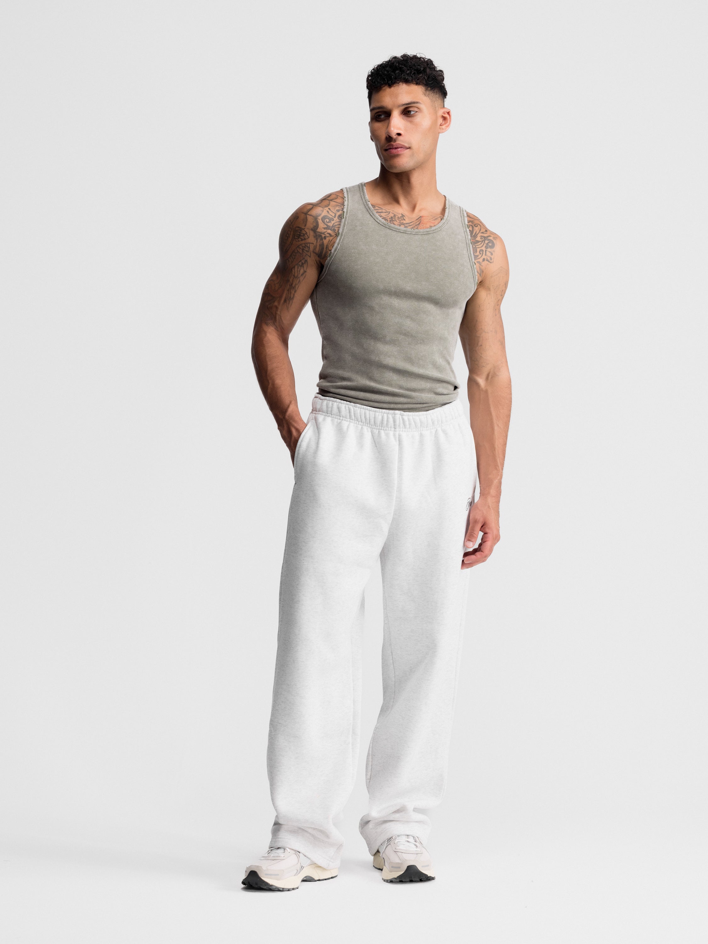 Premium Ultra-Soft Cotton Distressed Fitted Tank 2 Pack