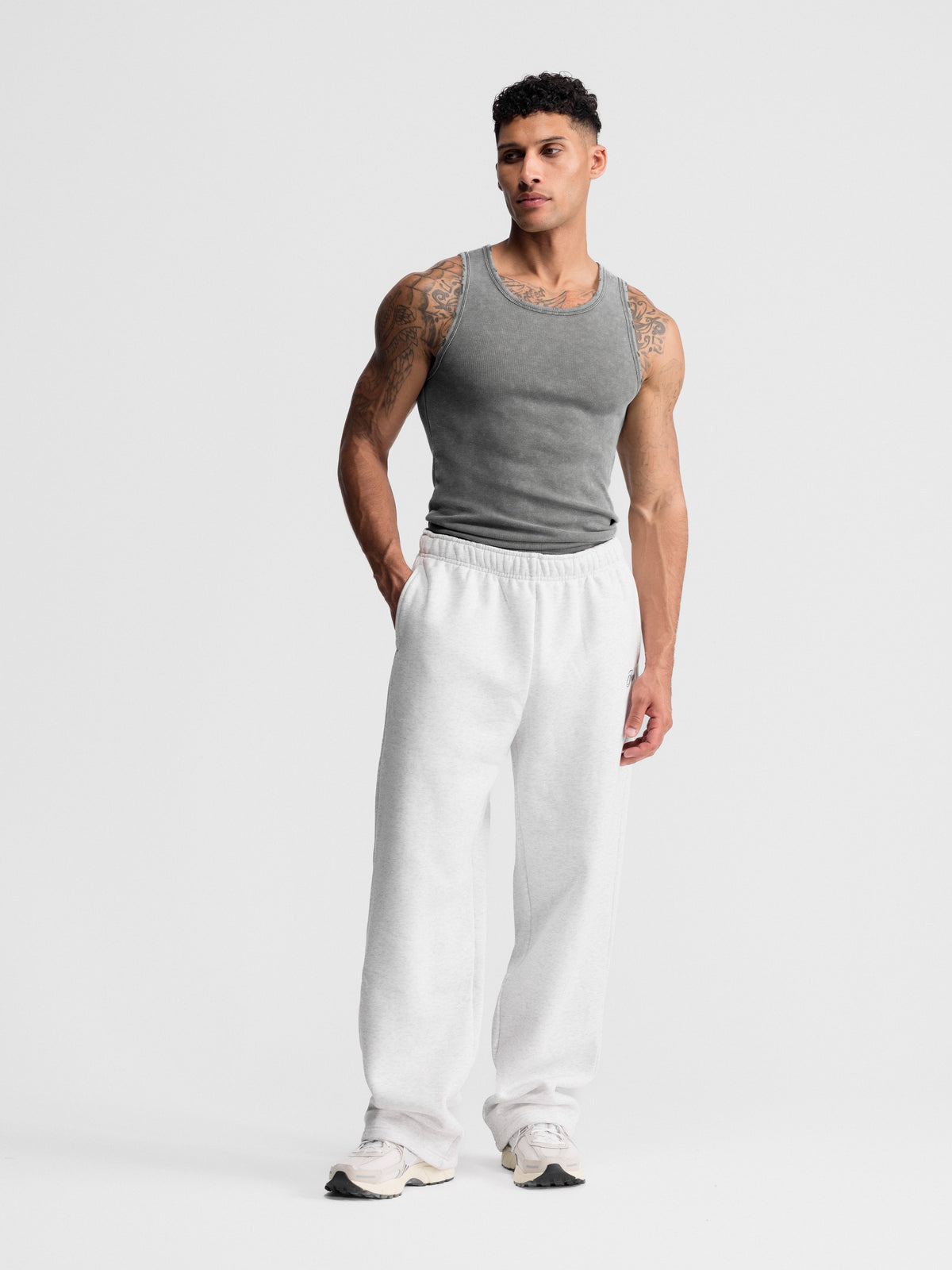 Premium Ultra-Soft Cotton Distressed Fitted Tank 2 Pack