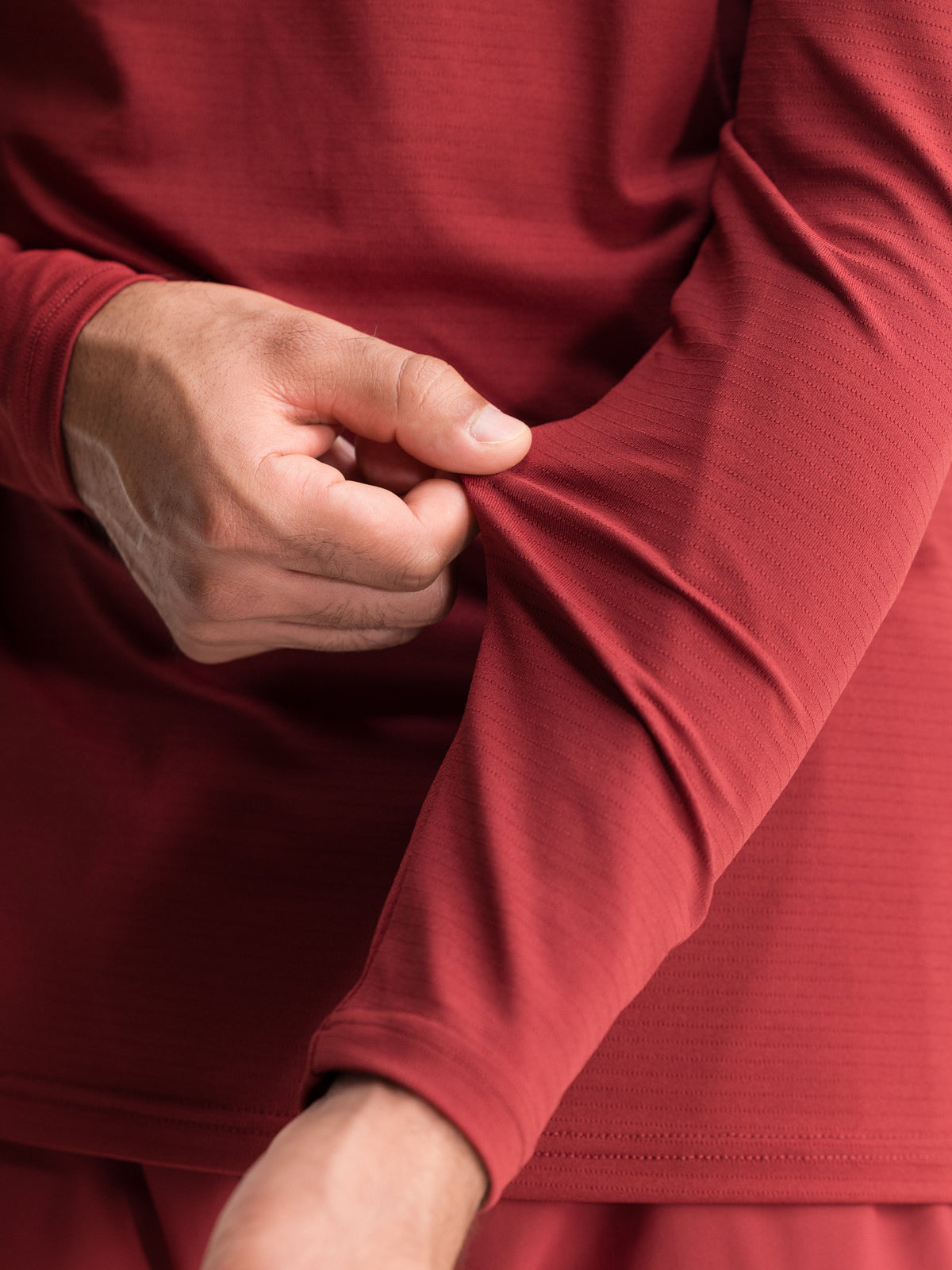 Essentials Long Sleeve Athletic Fitted Tee