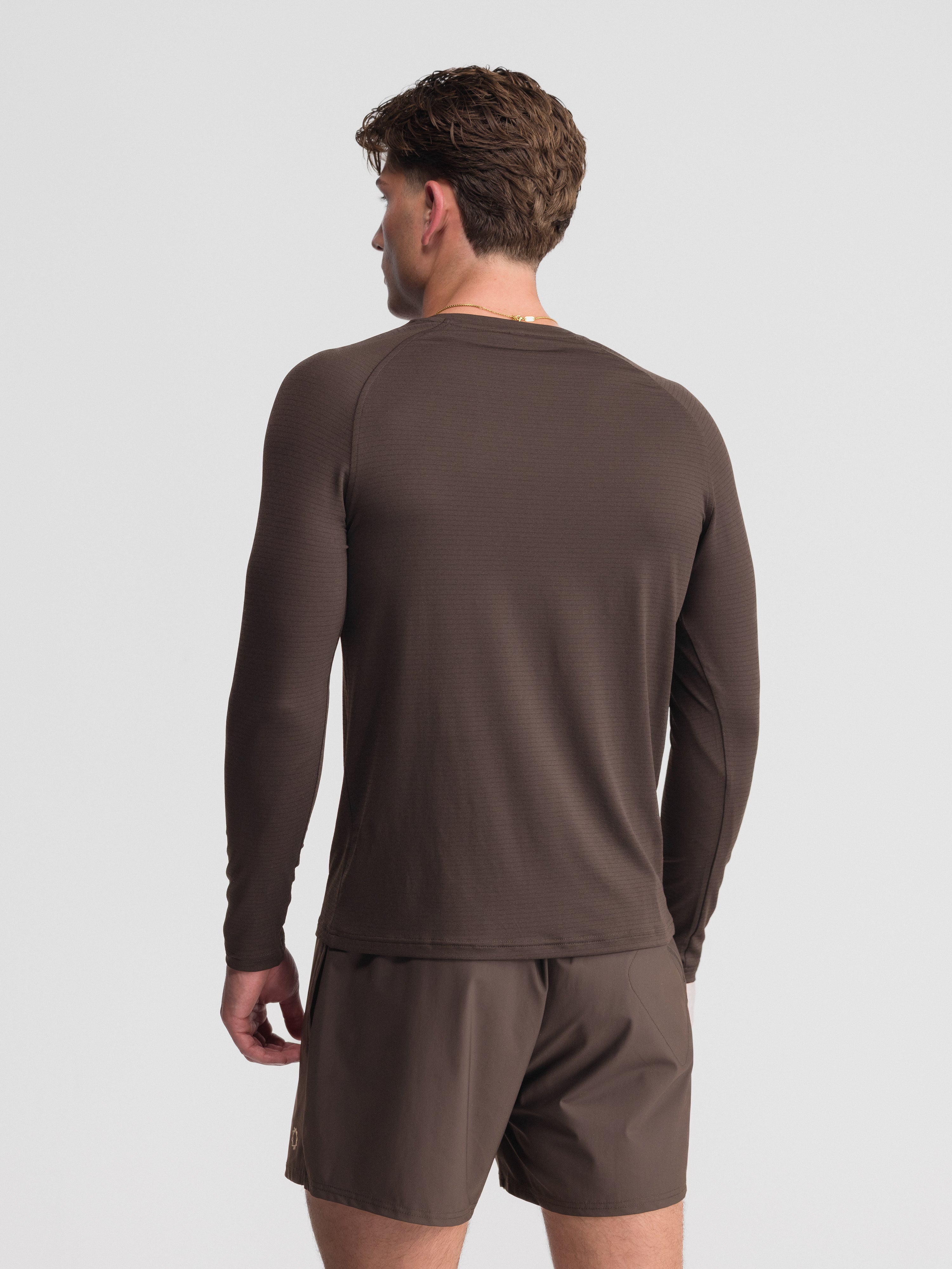 Essentials Long Sleeve Athletic Fitted Tee