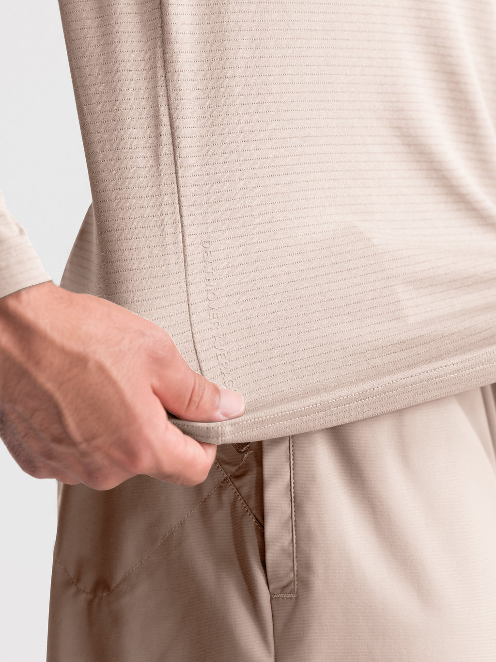 Essentials Long Sleeve Athletic Fitted Tee