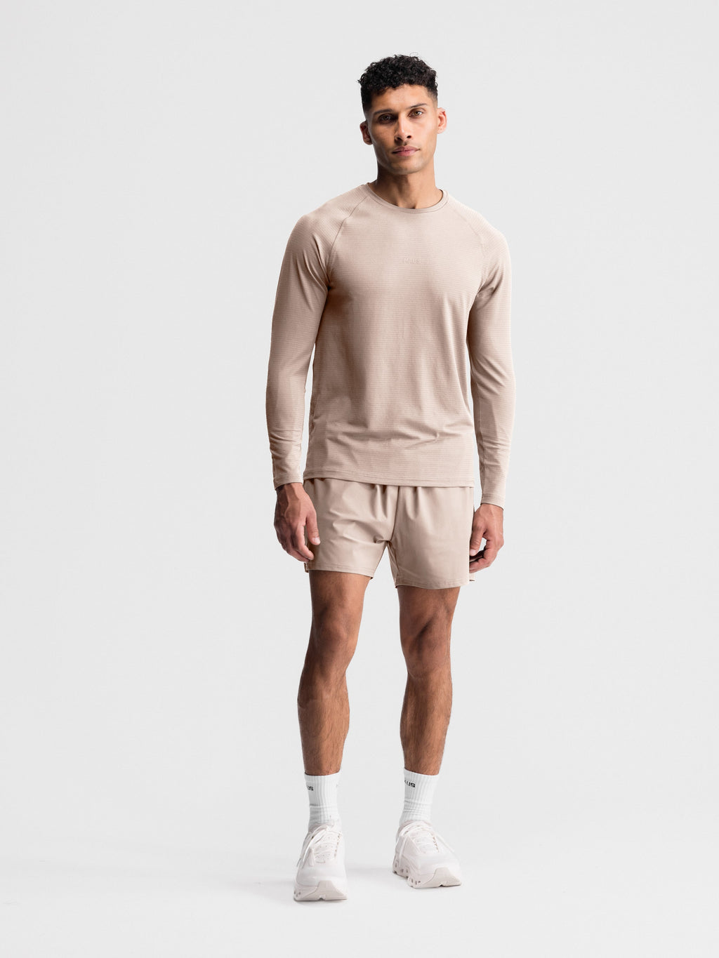 Essentials Long Sleeve Athletic Fitted Tee