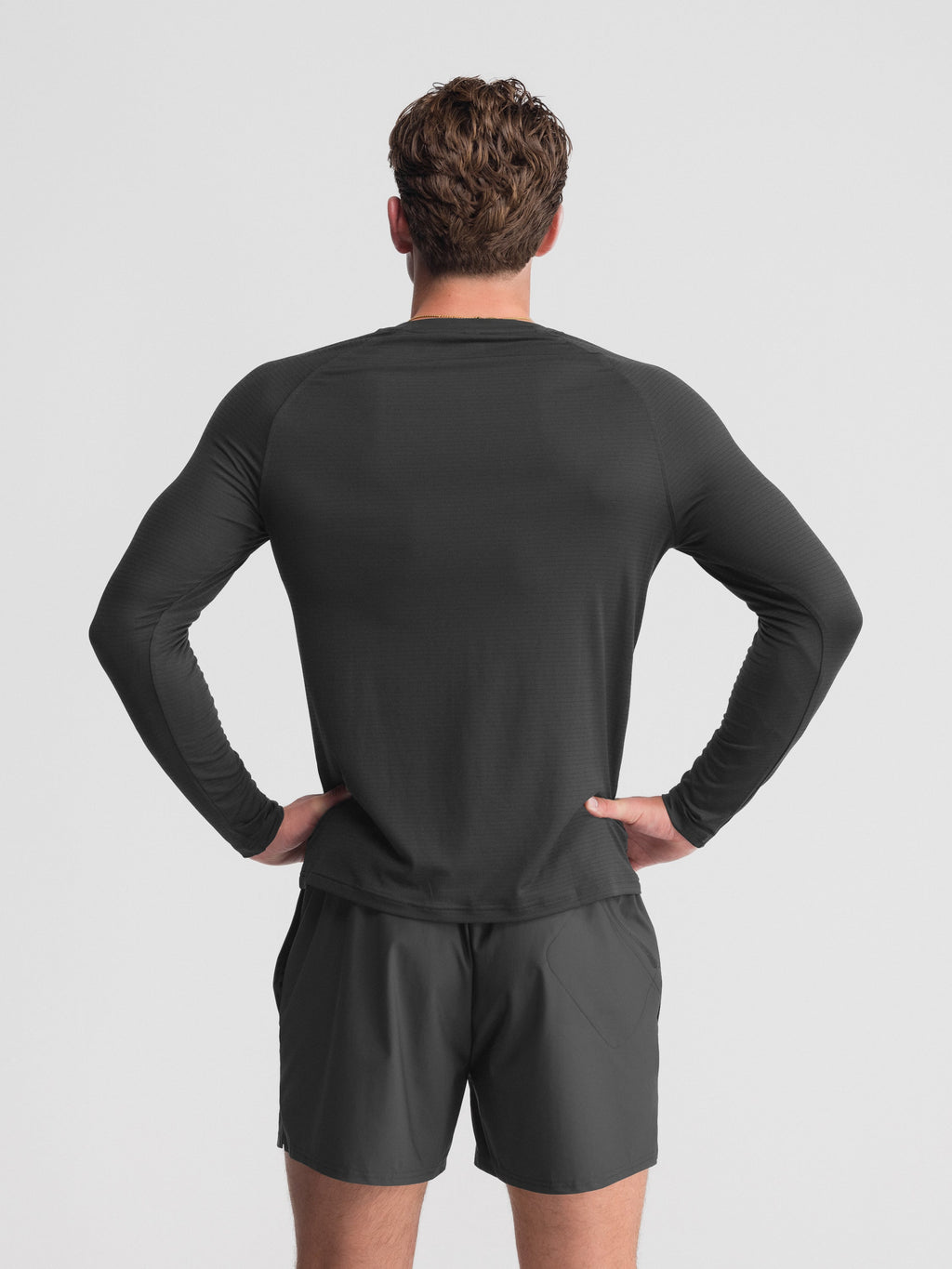 Essentials Long Sleeve Athletic Fitted Tee